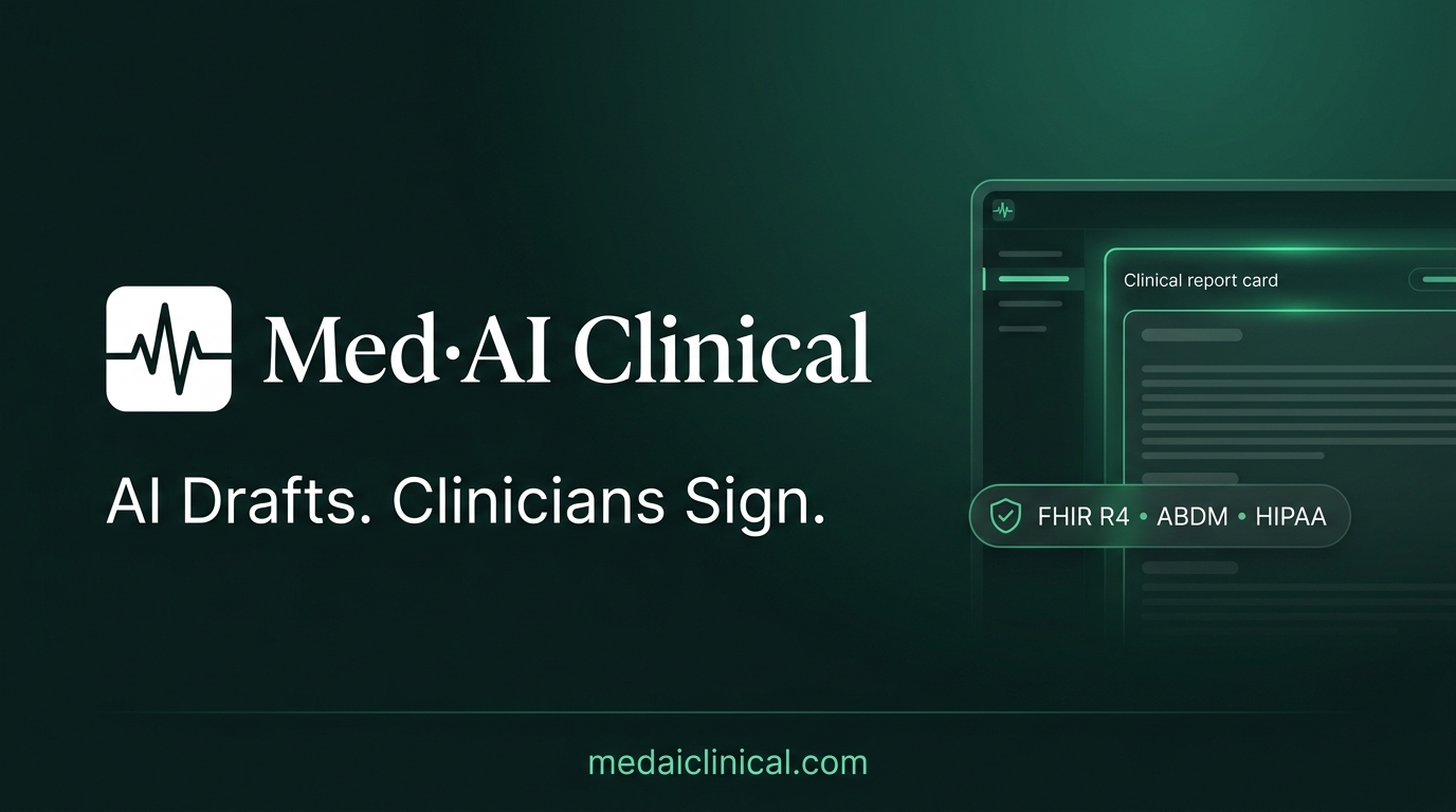 Med-AI Clinical Intelligence preview